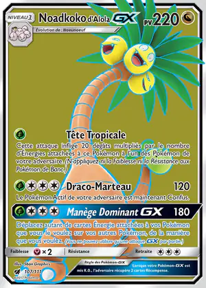 Noadkoko d'Alola GX 107/111