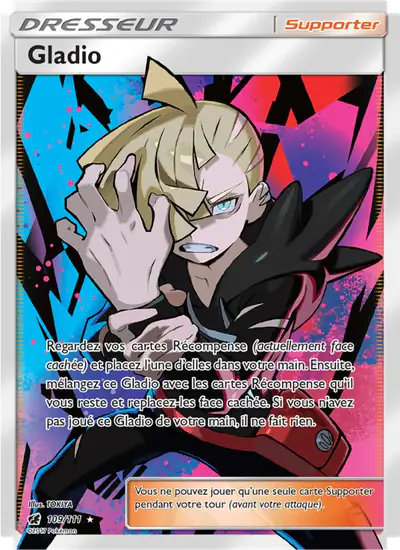 Image de la carte Pokemon Gladio 109/111