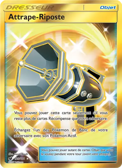 Image de la carte Pokemon Attrape-Riposte 120/111