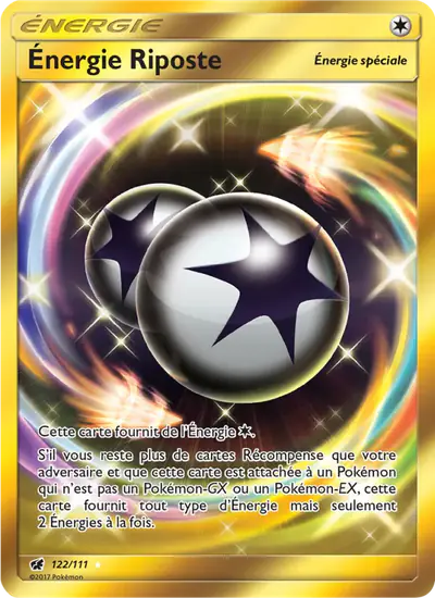 Image de la carte Pokemon Énergie Riposte 122/111