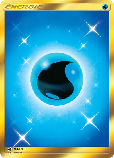 Image de la carte Pokemon Énergie Eau 124/111