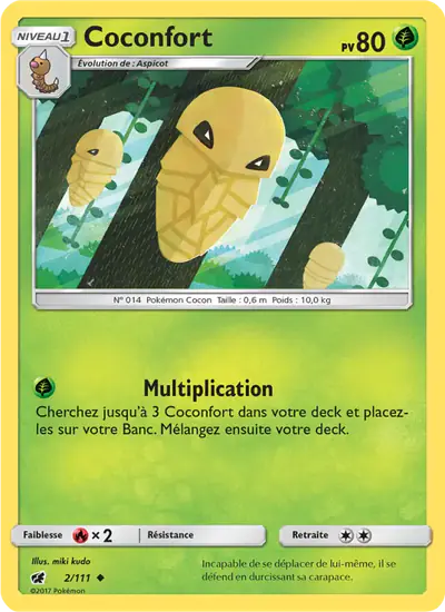 Image de la carte Pokemon Coconfort 2/111