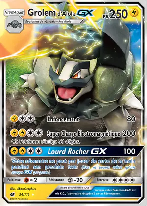 Grolem d'Alola GX 34/111