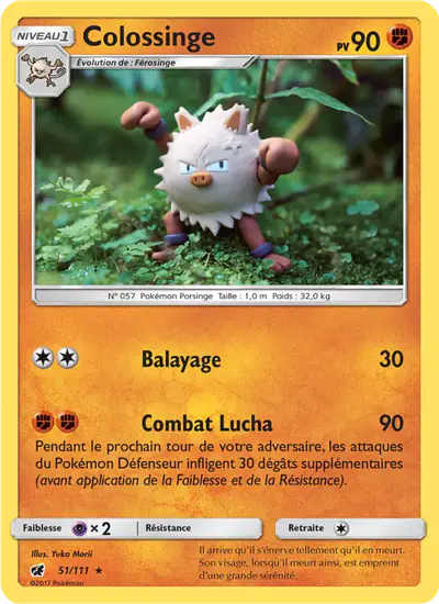 Image de la carte Pokemon Colossinge 51/111