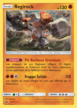 Regirock 53/111