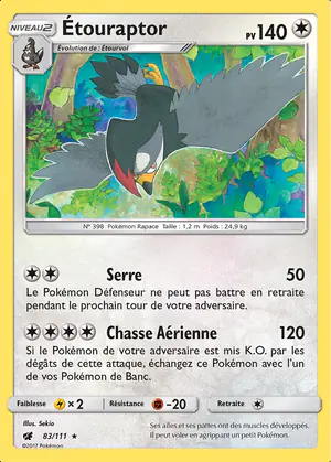 &Eacute;touraptor 83/111