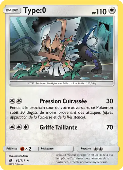 Image de la carte Pokemon Type:0 89/111