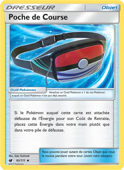Image de la carte Pokemon Poche de Course 92/111