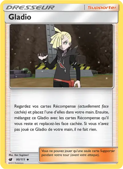 Image de la carte Pokemon Gladio 95/111
