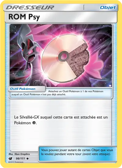 Image de la carte Pokemon ROM Psy 98/111