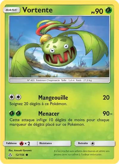Image de la carte Pokemon Vortente 12/156
