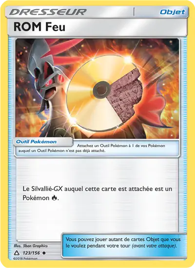 Image de la carte Pokemon ROM Feu 123/156