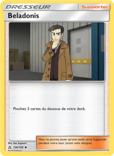 Image de la carte Pokemon Beladonis 126/156