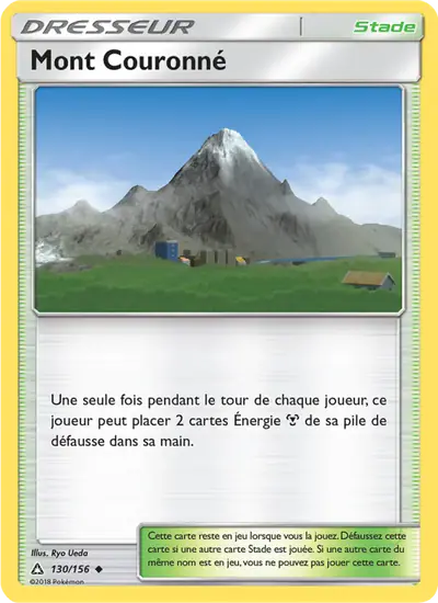 Image de la carte Pokemon Mont Couronné 130/156