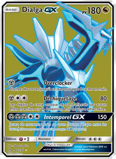 Image de la carte Pokemon Dialga GX 146/156