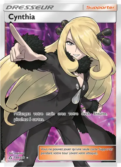 Image de la carte Pokemon Cynthia 148/156