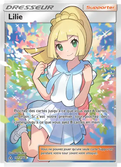 Image de la carte Pokemon Lilie 151/156