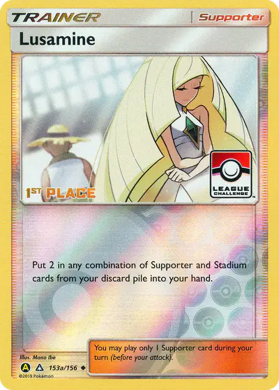 Image de la carte Pokemon Elsa-Mina 153a/156
