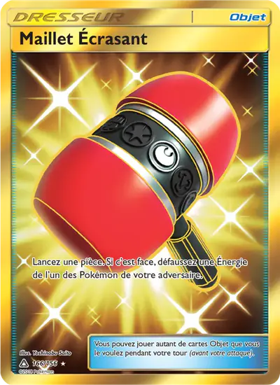 Image de la carte Pokemon Maillet Écrasant 166/156