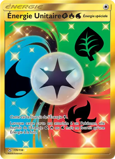 Image de la carte Pokemon Énergie Unitaire {G}{R}{W} 170/156