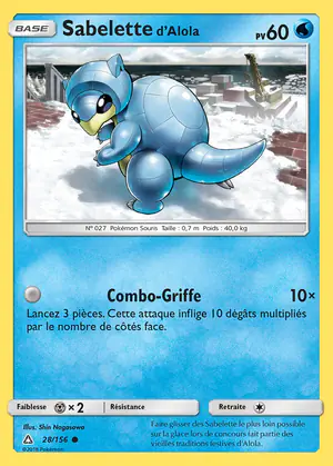 Sabelette d'Alola 28/156