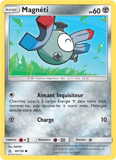 Image de la carte Pokemon Magnéti 80/156