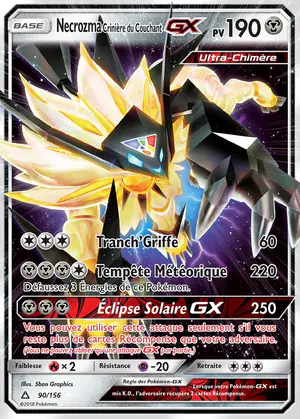 Necrozma Crini&egrave;re du Couchant GX 90/156