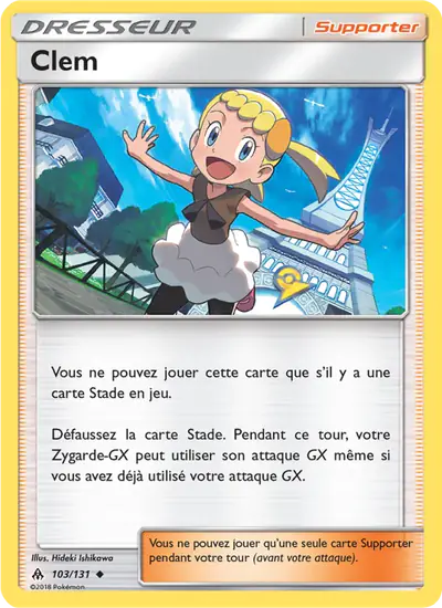 Image de la carte Pokemon Clem 103/131