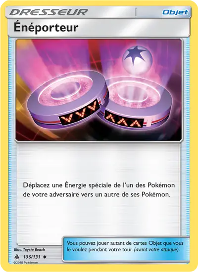 Image de la carte Pokemon Énéporteur 106/131