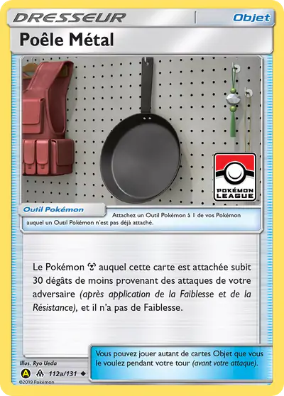 Image de la carte Pokemon Poêle Métal 112a/131