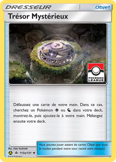 Image de la carte Pokemon Trésor Mystérieux 113a/131