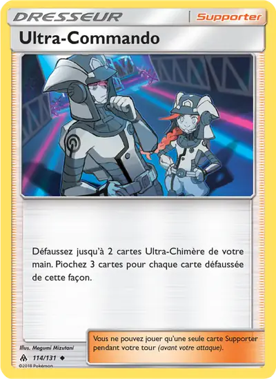 Image de la carte Pokemon Ultra-Commando 114/131