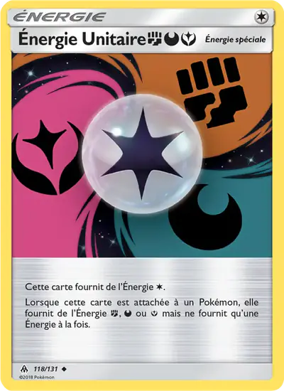 Image de la carte Pokemon Énergie Unitaire {F}{D}{Y} 118/131