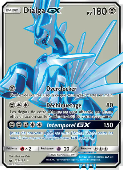 Image de la carte Pokemon Dialga GX 125/131