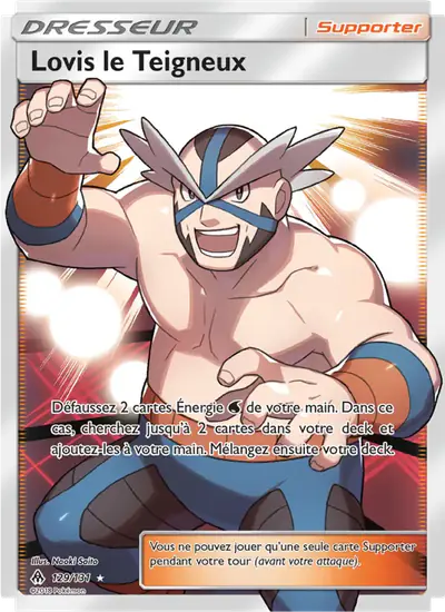 Image de la carte Pokemon Lovis le Teigneux 129/131
