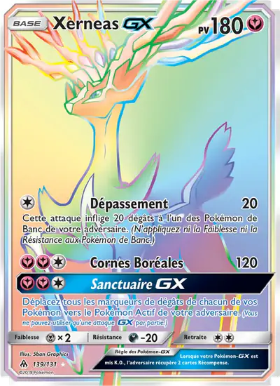 Image de la carte Pokemon Xerneas GX 139/131