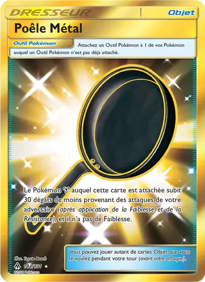 Image de la carte Pokemon Poêle Métal 144/131