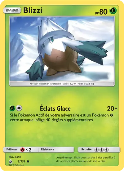 Image de la carte Pokemon Blizzi 3/131