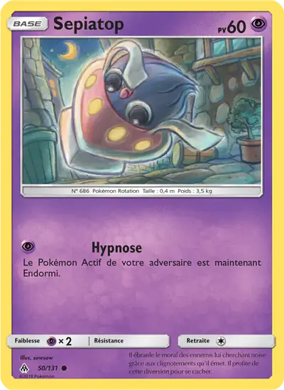 Image de la carte Pokemon Sepiatop 50/131