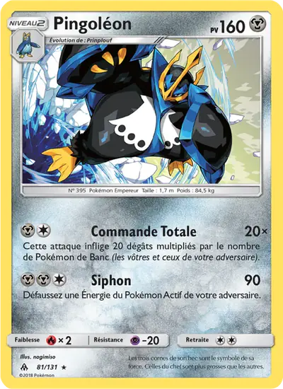 Image de la carte Pokemon Pingoléon 81/131