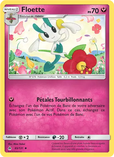 Image de la carte Pokemon Floette 85/131