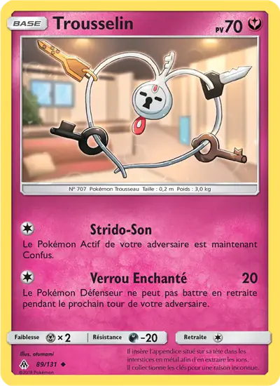 Image de la carte Pokemon Trousselin 89/131