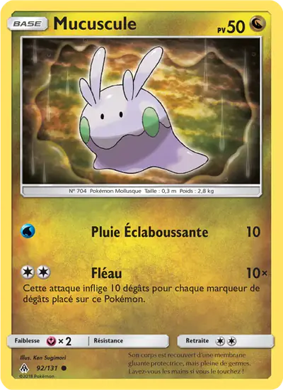 Image de la carte Pokemon Mucuscule 92/131