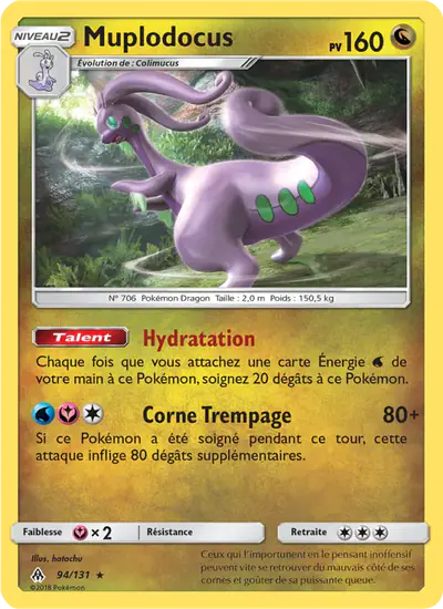 Image de la carte Pokemon Muplodocus 94/131