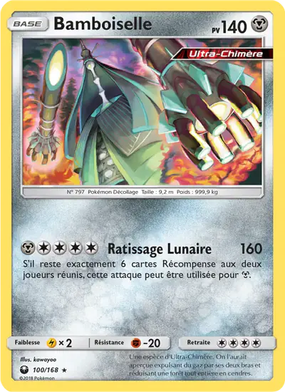 Image de la carte Pokemon Bamboiselle 100/168