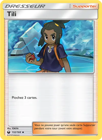Image de la carte Pokemon Tili 132/168