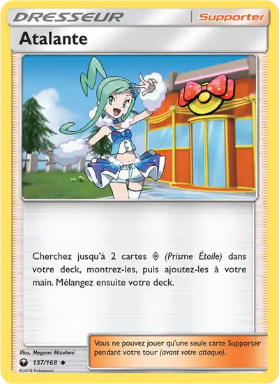 Image de la carte Pokemon Atalante 137/168