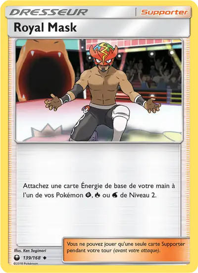 Image de la carte Pokemon Royal Mask 139/168