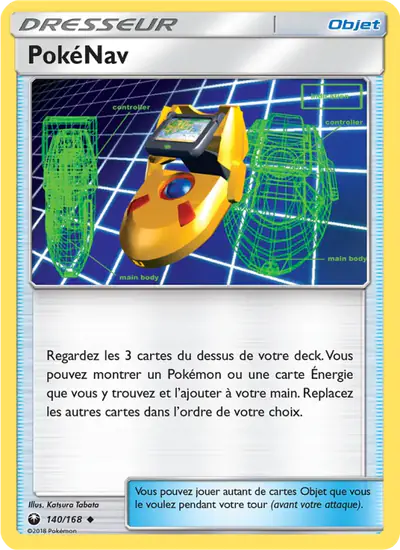 Image de la carte Pokemon PokéNav 140/168