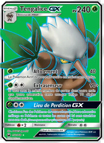 Image de la carte Pokemon Tengalice GX 152/168